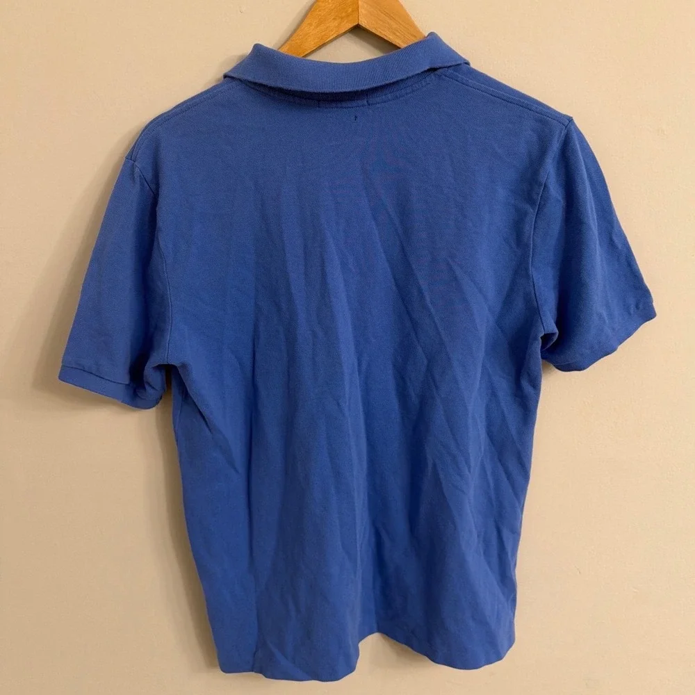 Polo Ralph Lauren Mens XL 18-20 Blue Classic Fit Short Sleeve Pique Polo Shirt
